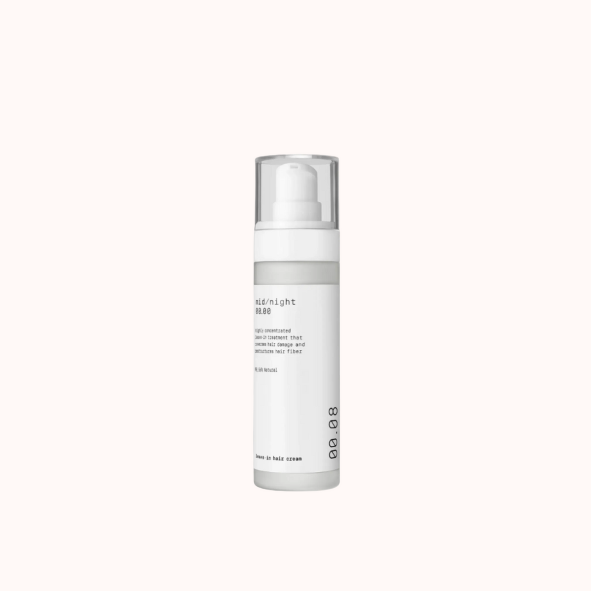 Midnight 00.00 "00.08 Leave-In Hair Cream" nenuplaunamas plaukų kremas 50ml