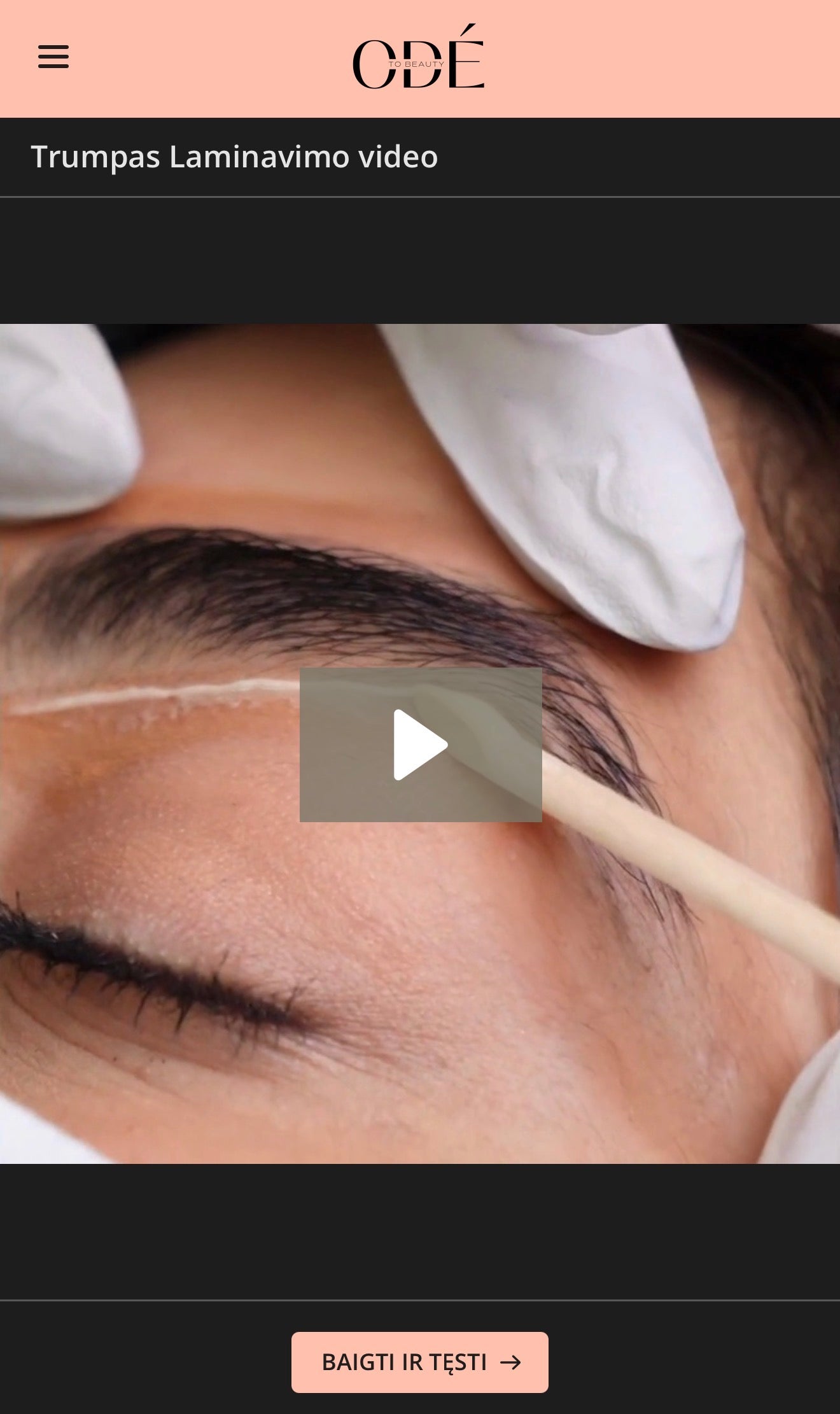 HD BROWSCULPT ONLINE kursas