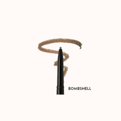 HD Brows Browtec plonas antakių pieštukas su šepetėliu