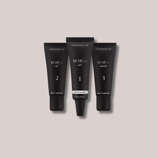 BUFF BROWZ cysteamine Brow & Lash Lamination rinkinys (BE TGA)