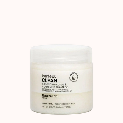 Perfect Clean 2-in-1 Scalp Scrub & Shampoo Valomasis šampūnas su pilingu, 200ml