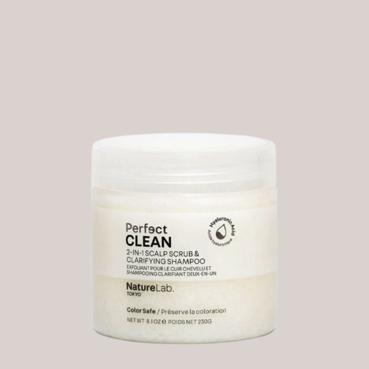 Perfect Clean 2-in-1 Scalp Scrub & Shampoo Valomasis šampūnas su pilingu, 200ml