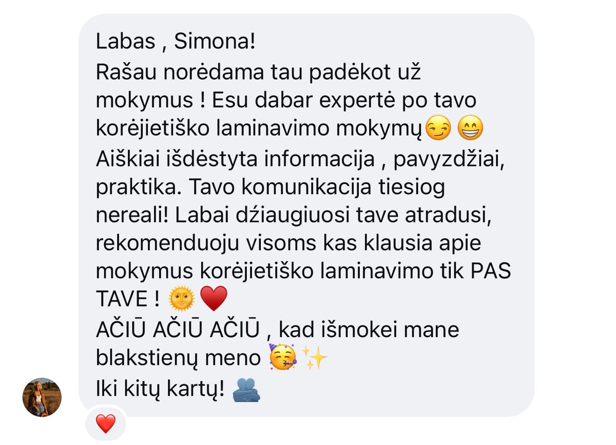 HYBRID Korėjietiškas blakstienų rietimas (be pudros) Online