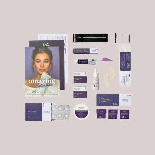 Nouveau Lashes LVL CeraLashLift MASTERS blakstienų laminavimo rinkinys