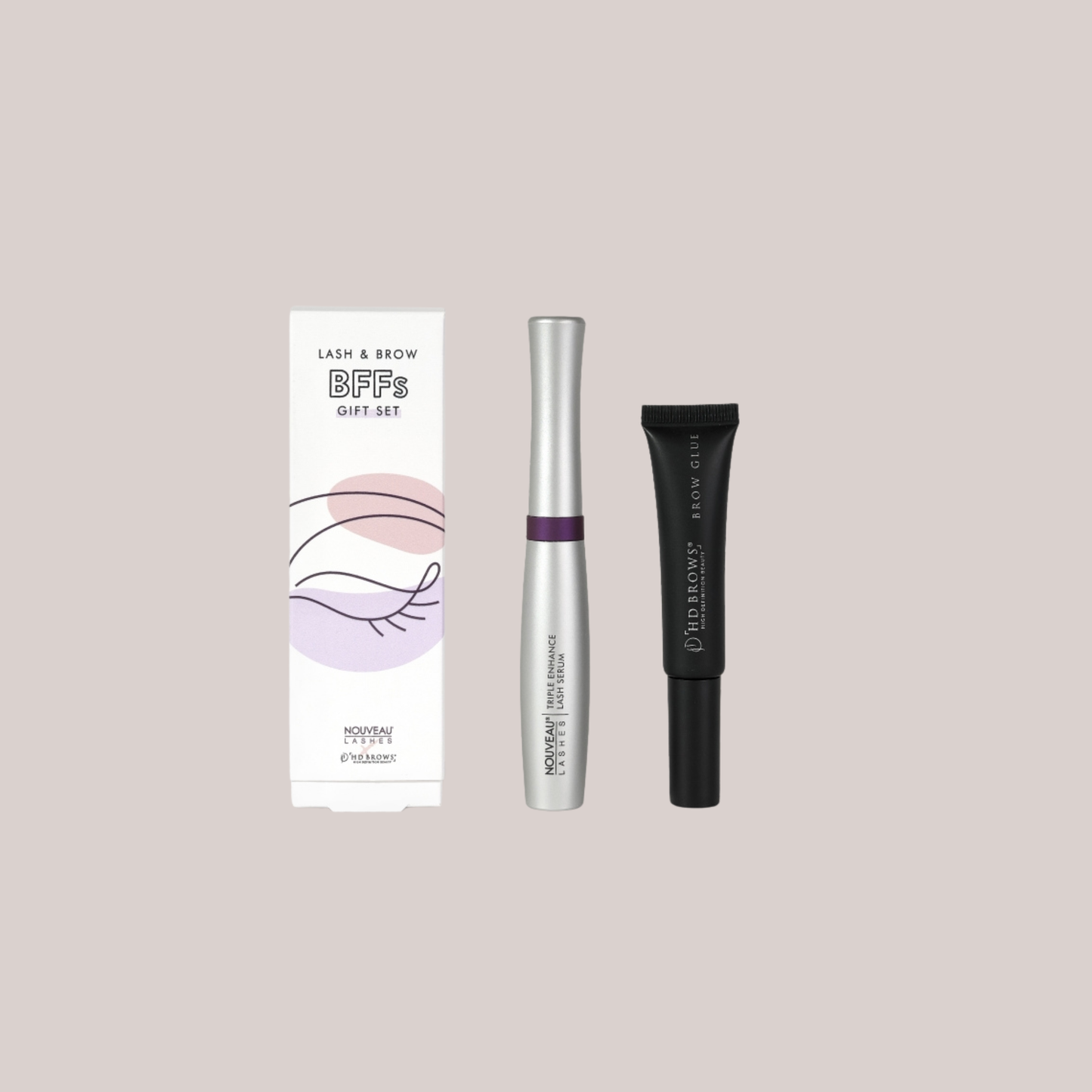 Blakstienų ir antakių BFF - dovanų rinkinys