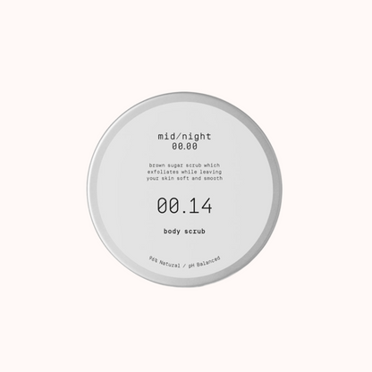 Midnight 00.00 "00.14 Body Scrub" kūno šveitiklis 200ml