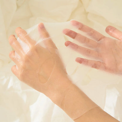 BOM Honey & Milk Vitamin Mask - skaistinanti lakštinė veido kaukė