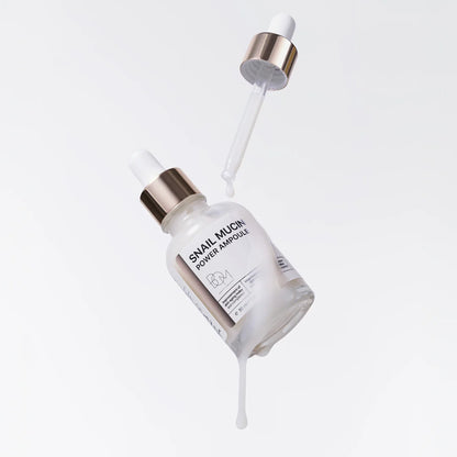 BOM Snail Mucin Power Ampoule - sraigių mucino ampulė veidui
