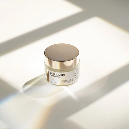 BOM Snail Mucin Power Cream - drėkinantis ir stangrinantis veido kremas