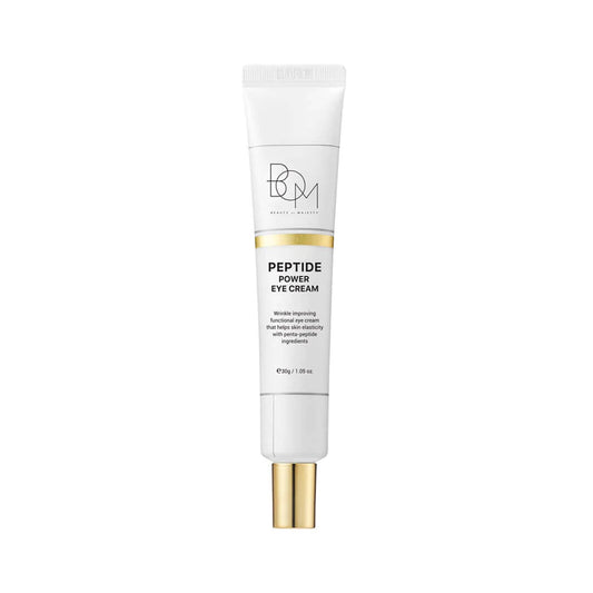 BOM Peptide Power Eye Cream - paakių kremas su peptidais ir auksu