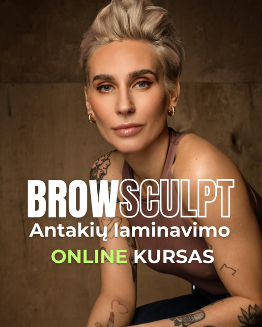 HD BROWSCULPT ONLINE kursas