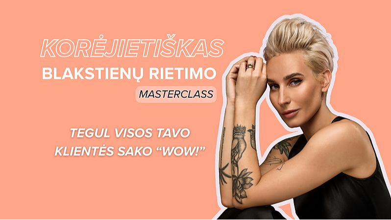 Korėjietiškas Blakstienų Rietimas ONLINE