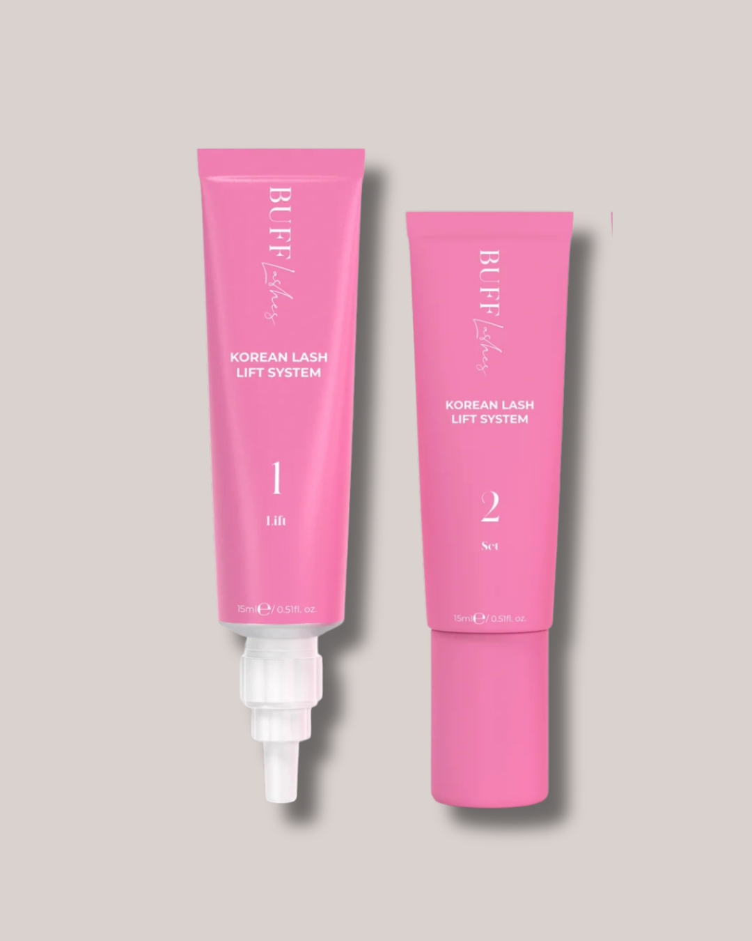 BUFF LASHES - Korean Lash Lift Step 1+ Step 2
