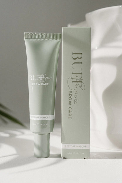 BUFF BROWZ RESTORE MASQUE antakių kaukė 60 ml