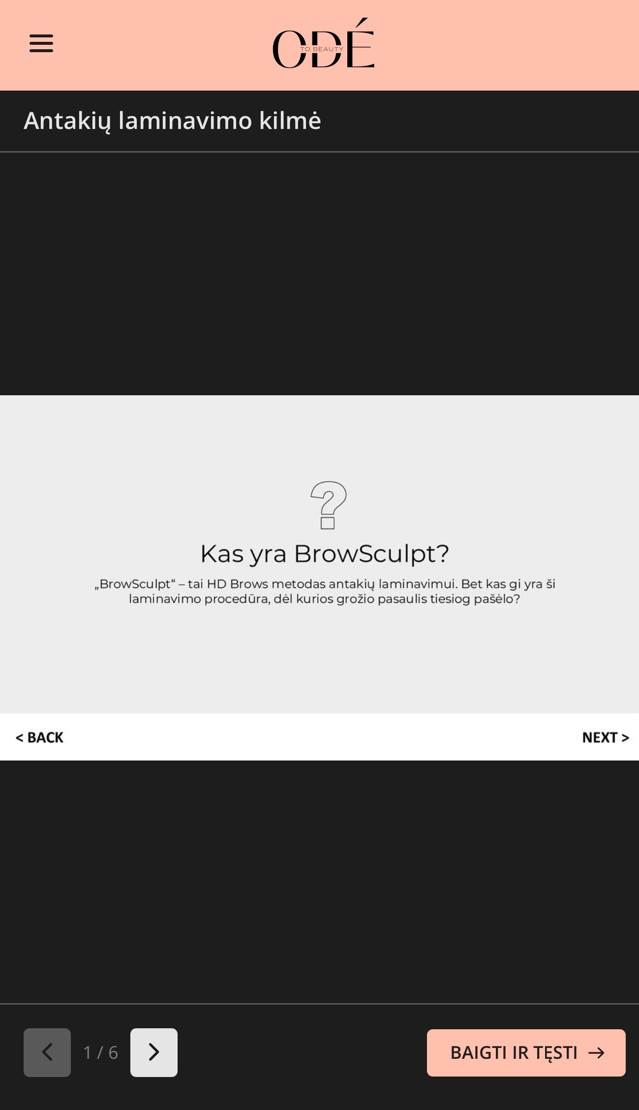HD BROWSCULPT ONLINE kursas