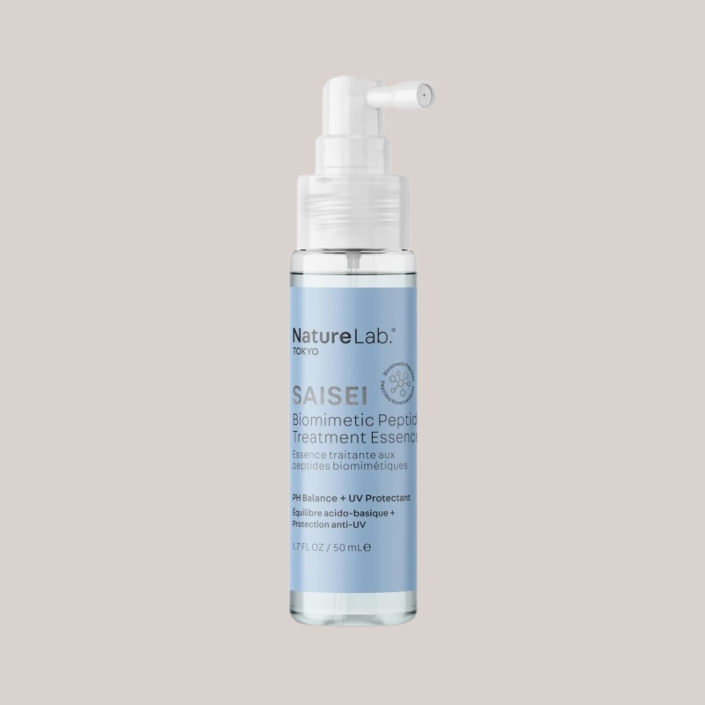 Saisei Biomimetic Peptide Treatment Essence Atkuriamasis plaukų serumas su peptidais, 50ml