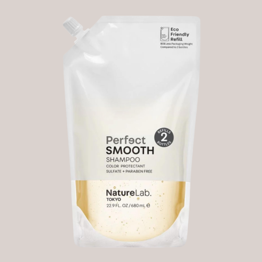 Perfect Smooth Shampoo Refill Glotnumo suteikiančio šampūno papildymas, 680ml