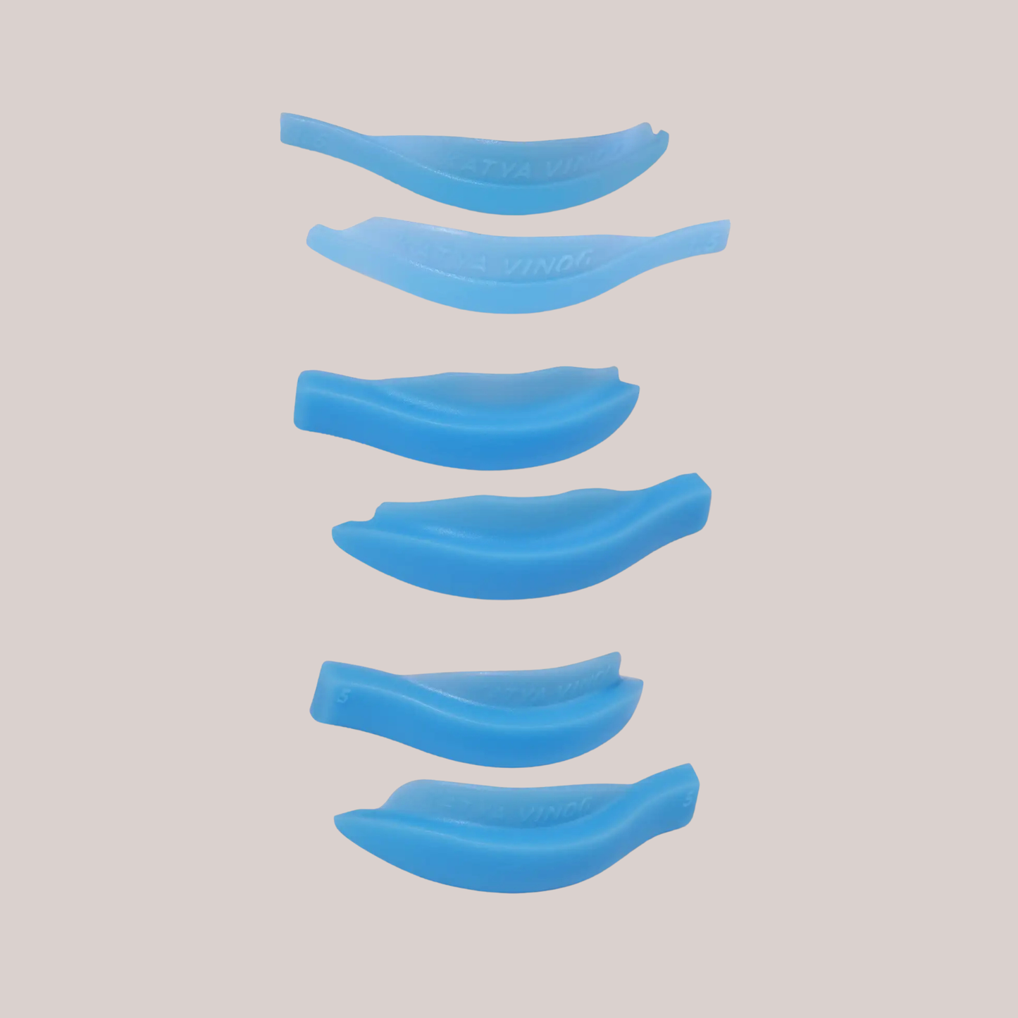 Katya Vinog Blakstienų Laminavimo Padeliai Blue