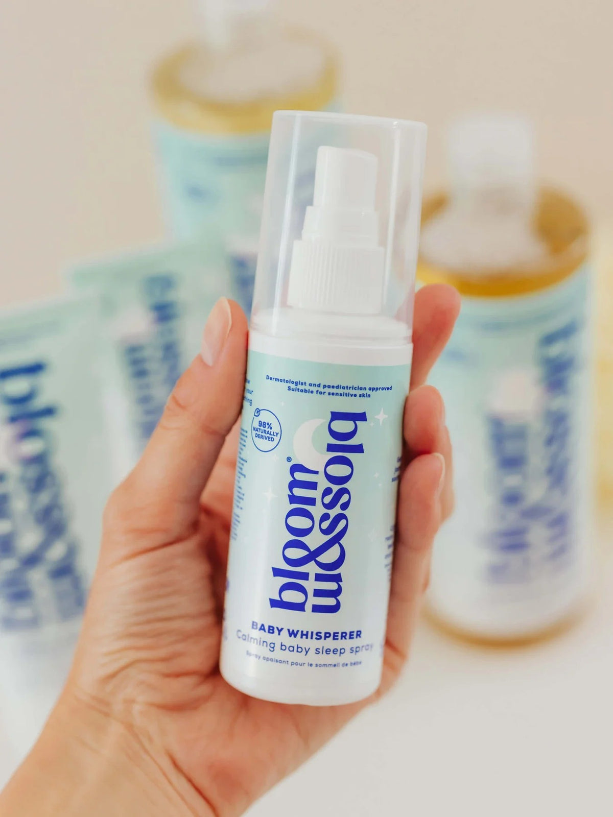 Bloom & Blossom BABY WHISPERER raminantis miego purškiklis vaikams, 75ml
