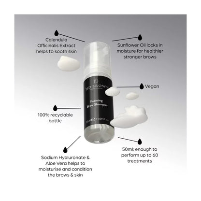 HD Brows Putojantis Antakių Šampūnas (50ml)