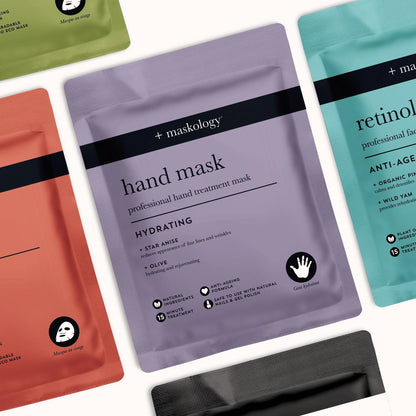 Maskology HAND MASK rankų kaukė-pirštinės, 1 pora