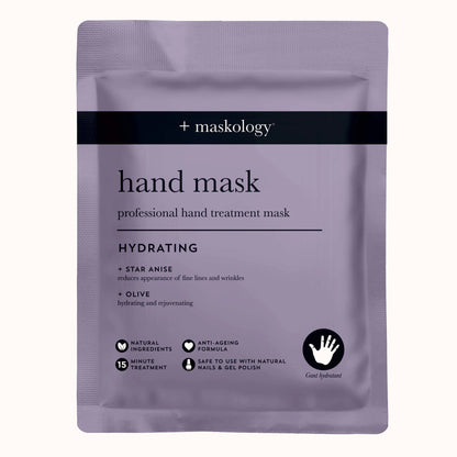 Maskology HAND MASK rankų kaukė-pirštinės, 1 pora