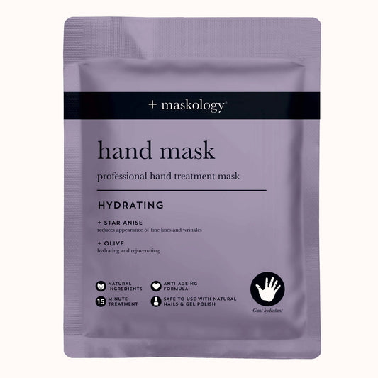 Maskology HAND MASK rankų kaukė-pirštinės, 1 pora