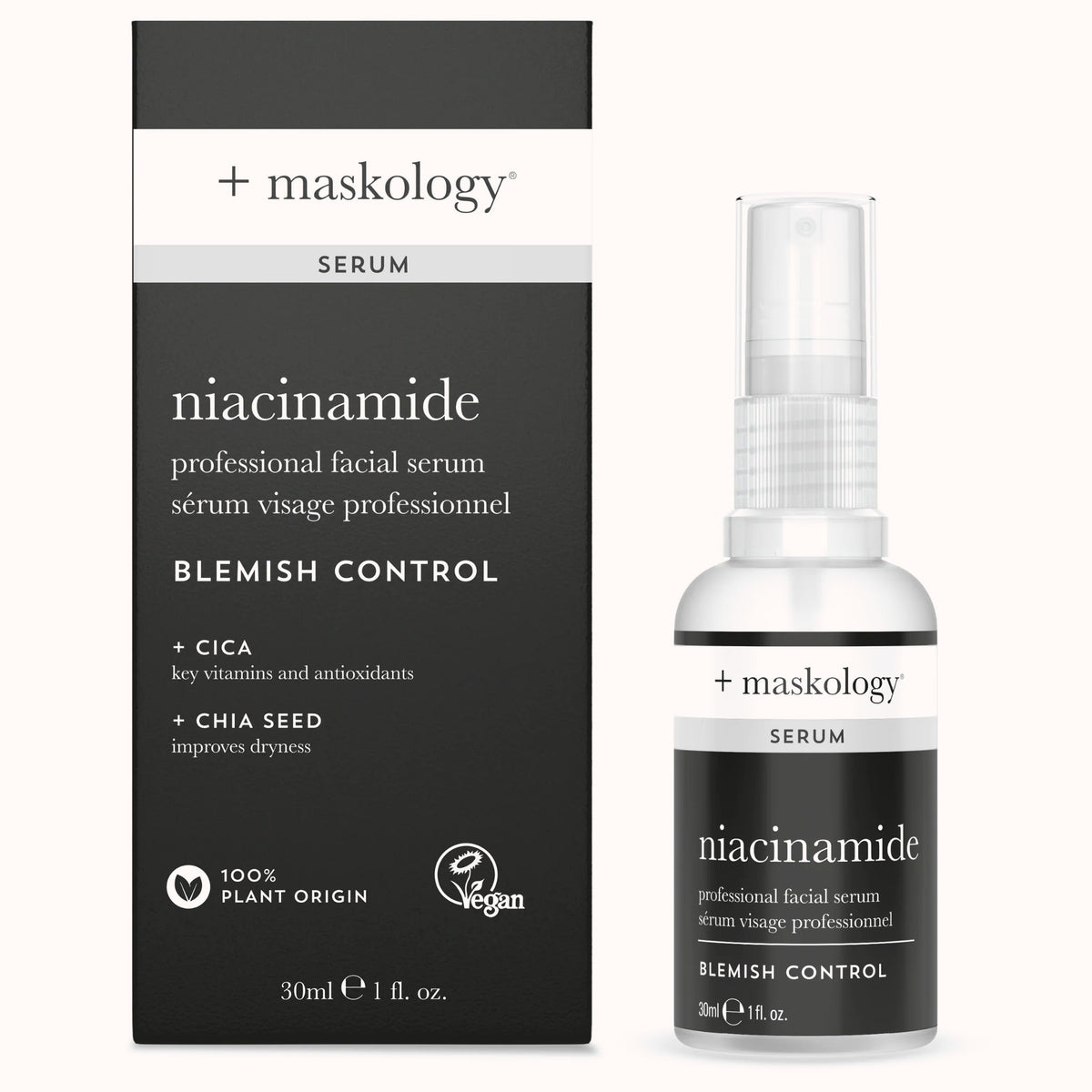 Maskology NIACINAMIDE veido serumas su niacinamidu, 30ml