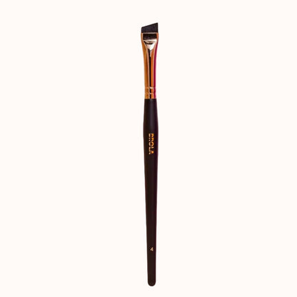 BROLA Black Gold N4 Large Angled antakių šepetėlis