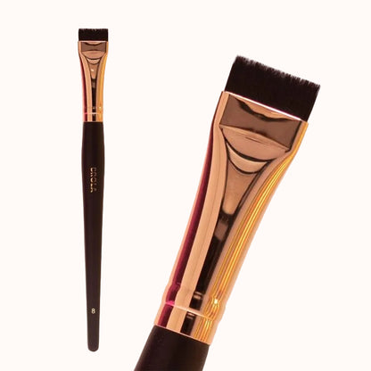 BROLA Black Gold N8 Extra Large Straight antakių šepetėlis